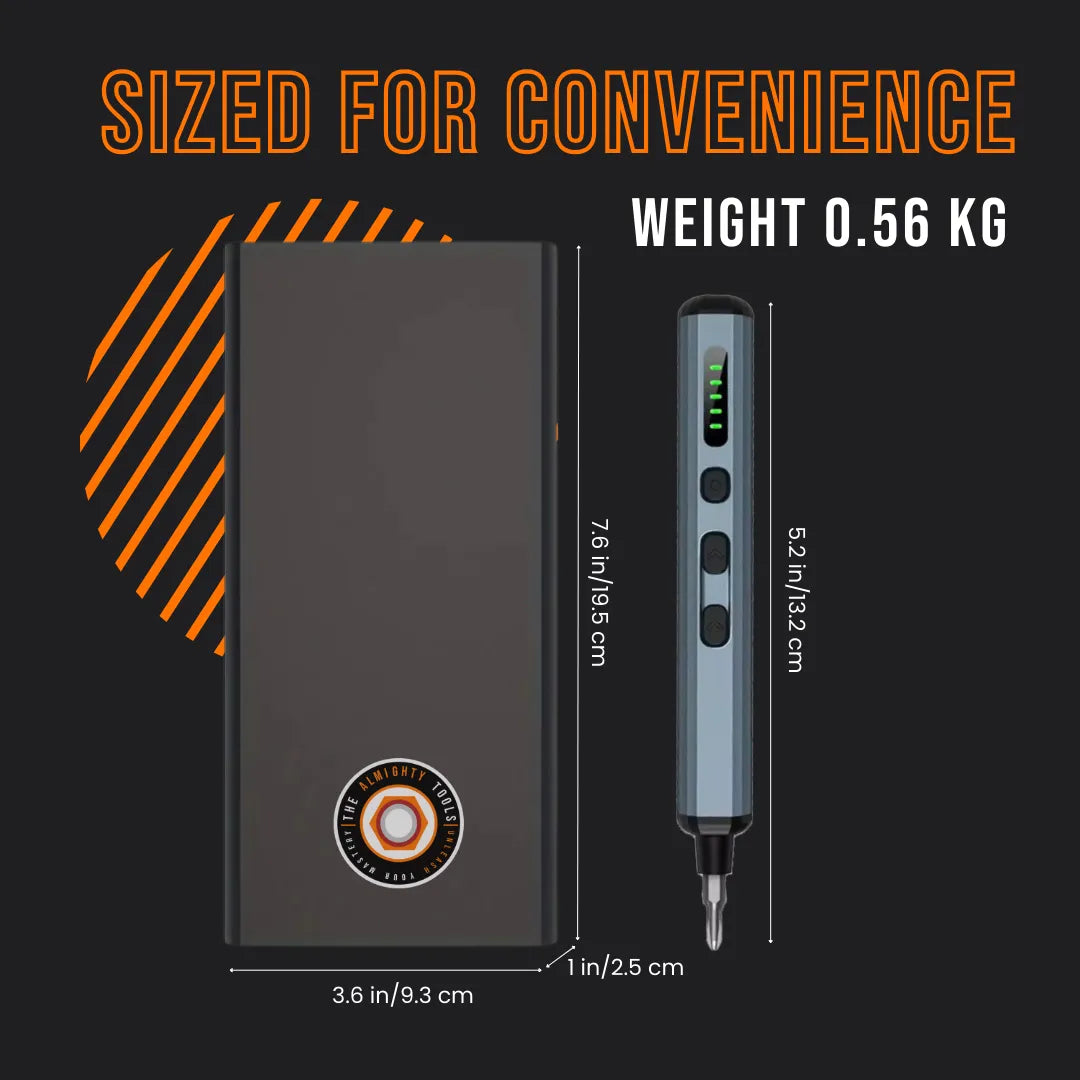 The Almighty Screwdriver™ Precision Electric Set 68 in 1