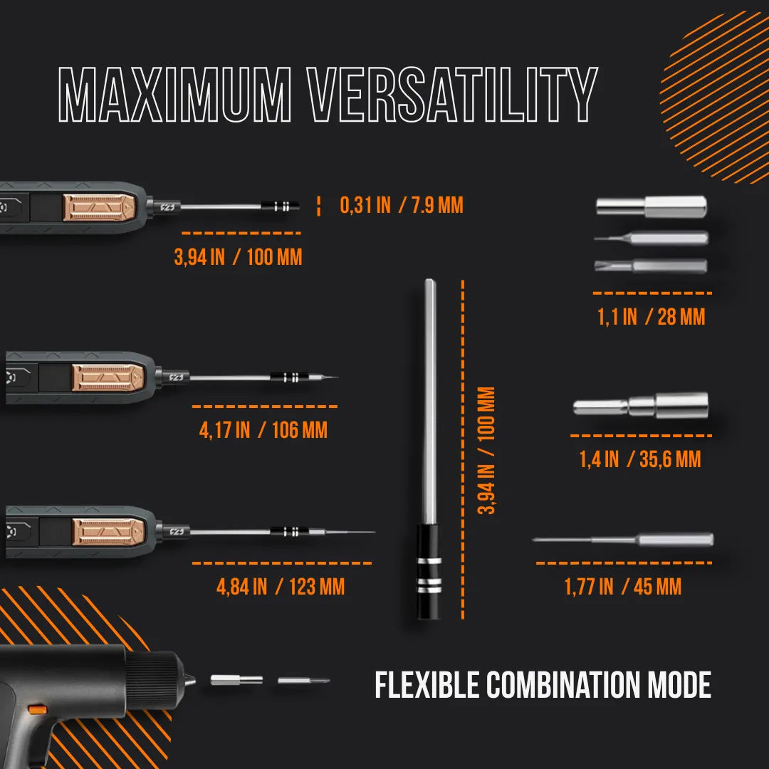 The Almighty Screwdriver™ Set 180 in 1