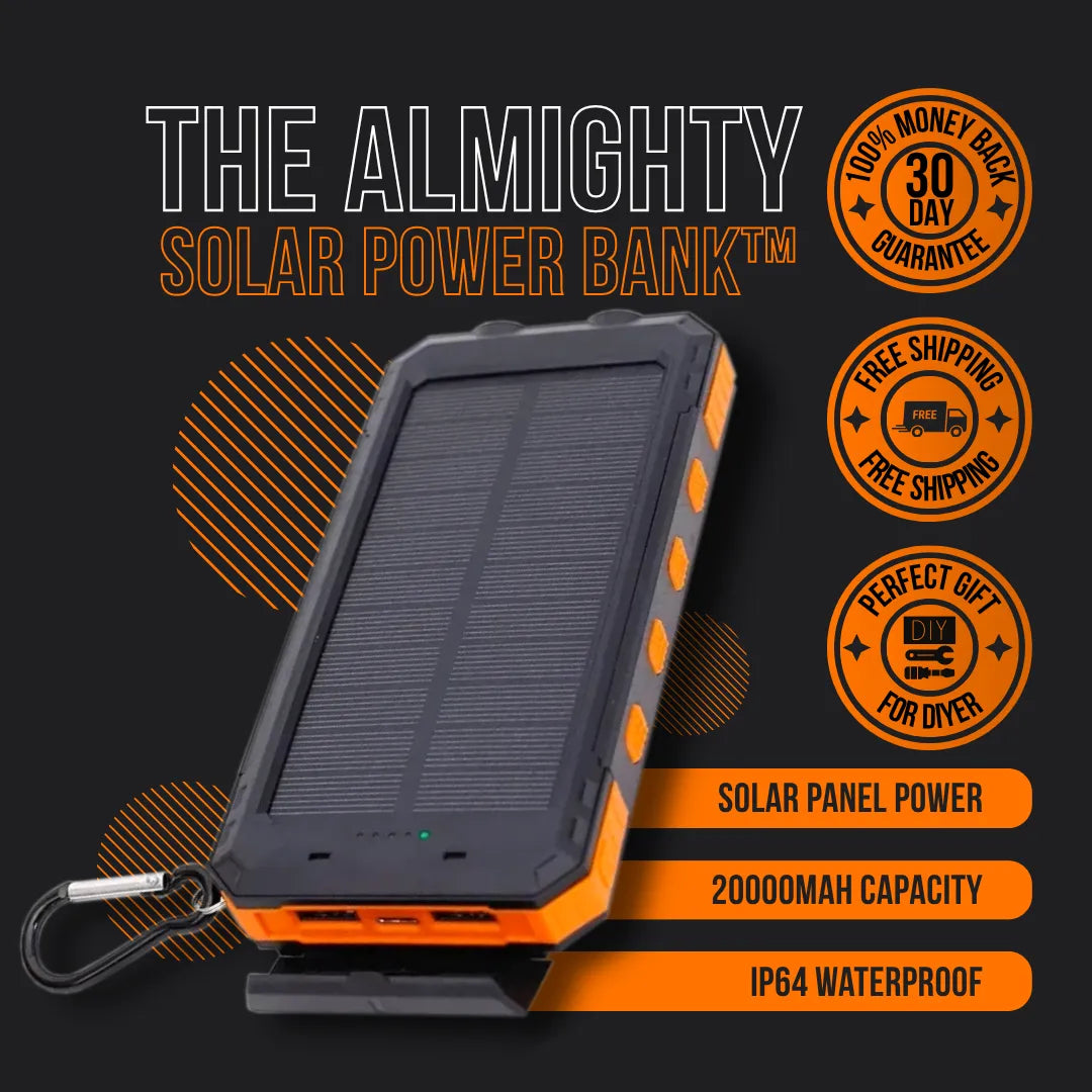 The Almighty Solar Power Bank™
