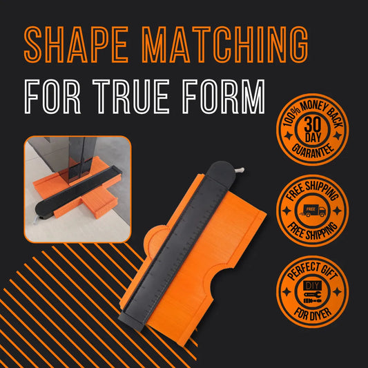 The Almighty ShapeMaster contour gauge tool for copying irregular shapes and profiles