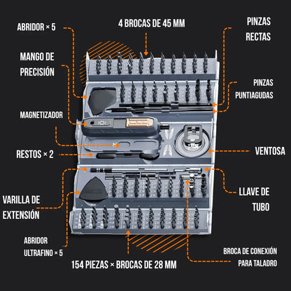 The Almighty Screwdriver Set 180 in 1™
