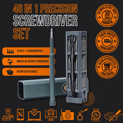 The Almighty Screwdriver Portable Set 46 in 1™