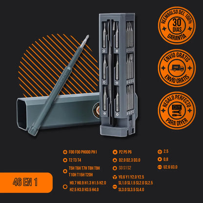 The Almighty Screwdriver Portable Set 46 in 1™