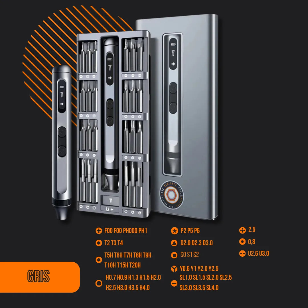 The Almighty Precision Electric Screwdriver 52 in 1™