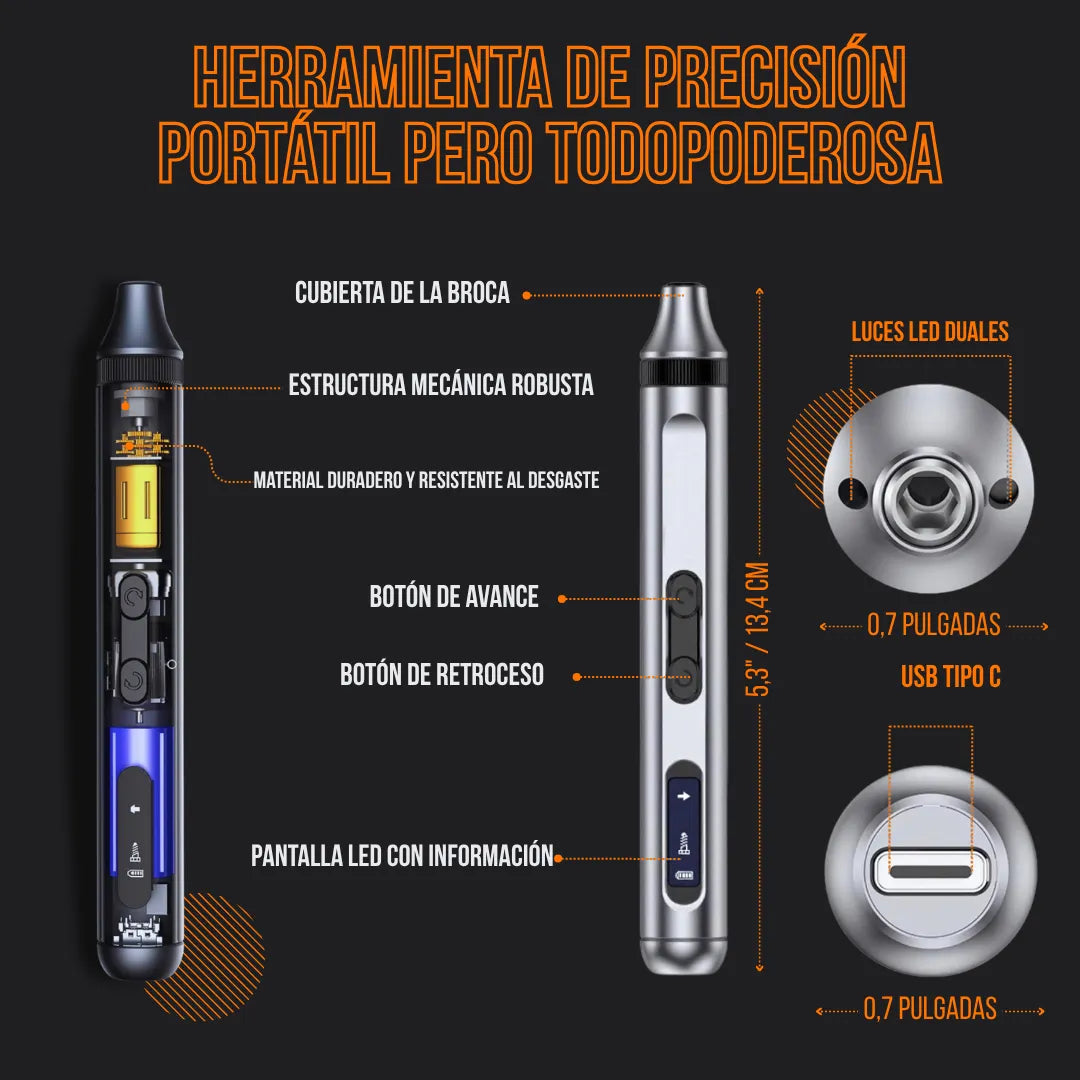 The Almighty Precision Electric Screwdriver 52 in 1™