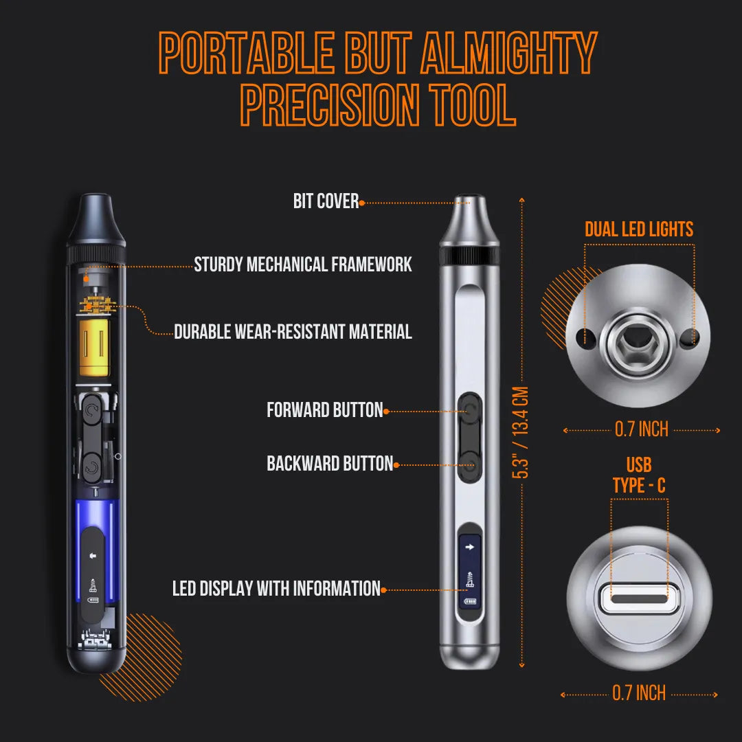 The Almighty™ Precision Electric Screwdriver 52 in 1