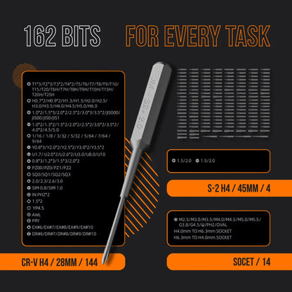 The Almighty Screwdriver™ Set 180 in 1
