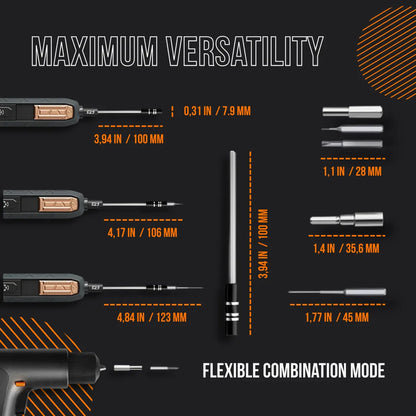 The Almighty Screwdriver™ Set 180 in 1