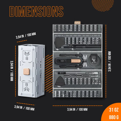 The Almighty Screwdriver™ Set 180 in 1