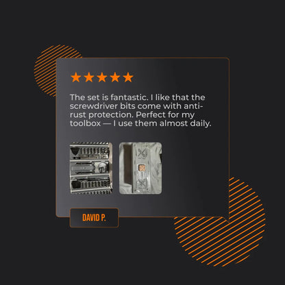 The Almighty Screwdriver™ Set 180 in 1