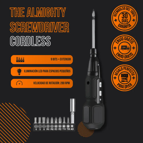 The Almighty Screwdriver Cordless™