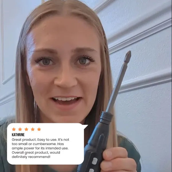 Load video: Feednback about The Almighty Cordless Screwdriver™