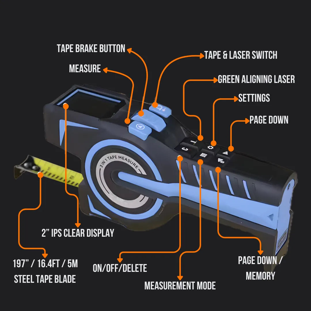 The Almighty™ Laser Tape Pro