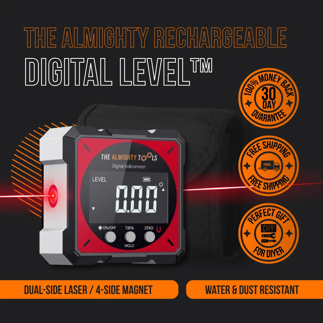 The Almighty Rechargeable Digital Level™