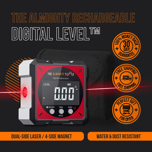 The Almighty Rechargeable Digital Level™