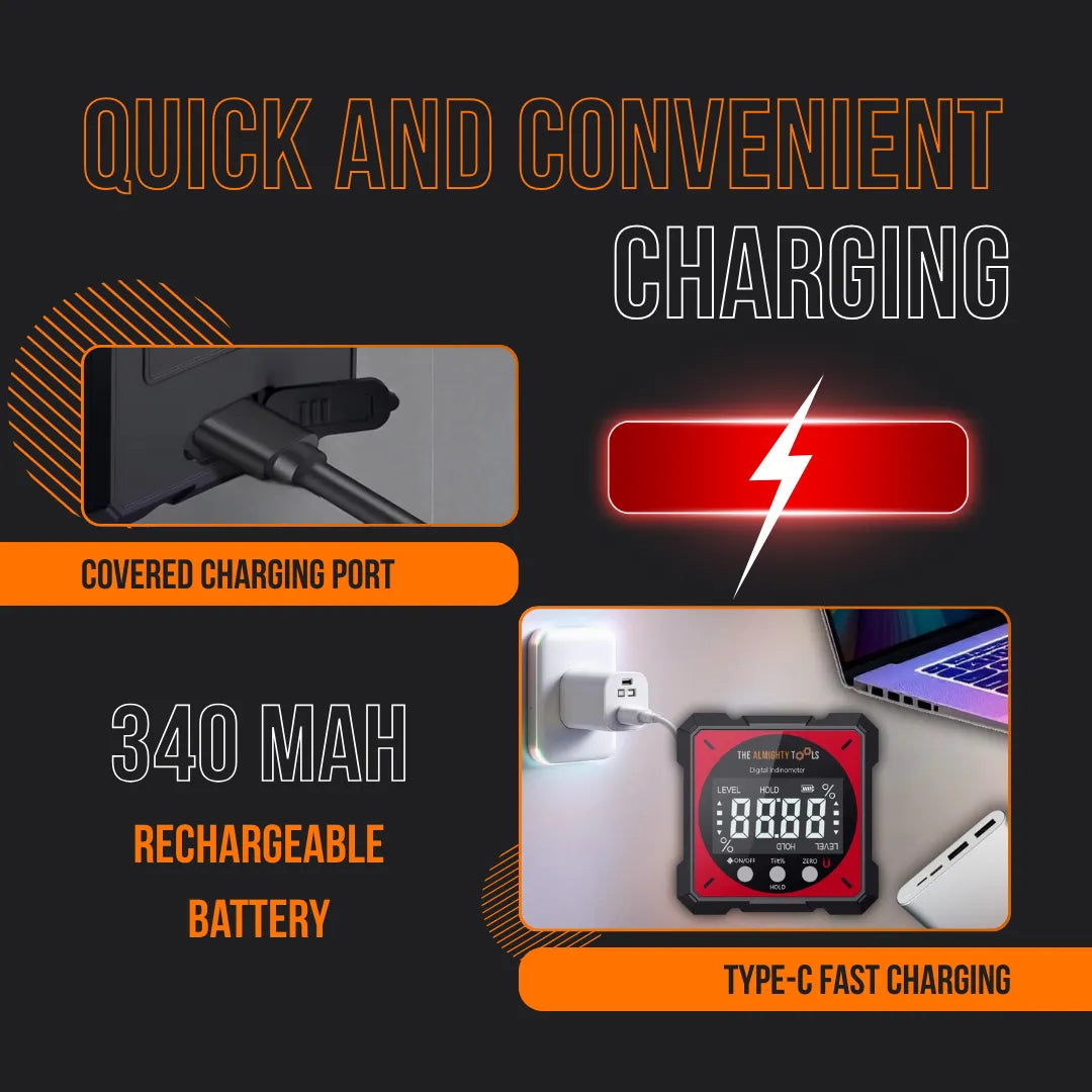 The Almighty Rechargeable Digital Level™